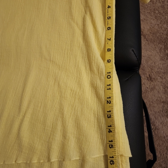 Soft Surrounding Siesta Key Yellow Tunic XL - Picture 5 of 7